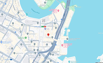 Singapore office map